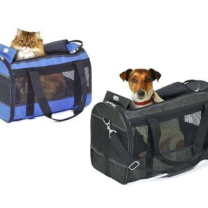 Karlie Nylon-Tragetasche DIVINA, Schwarz - Groß