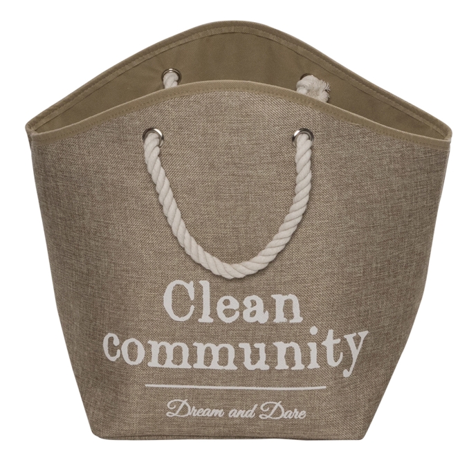 D&D Katzenhöhle Laundry Bag - Taupe