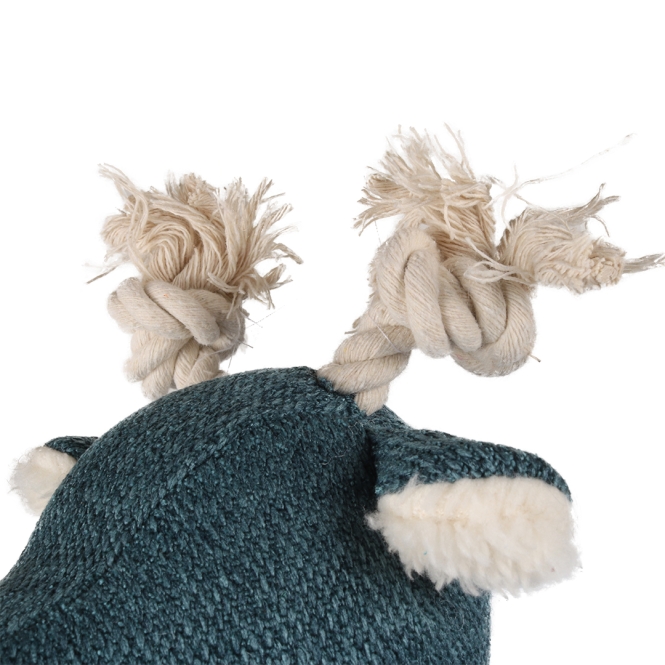 D&D Hundespielzeug Chenille George - blau – Bild 4