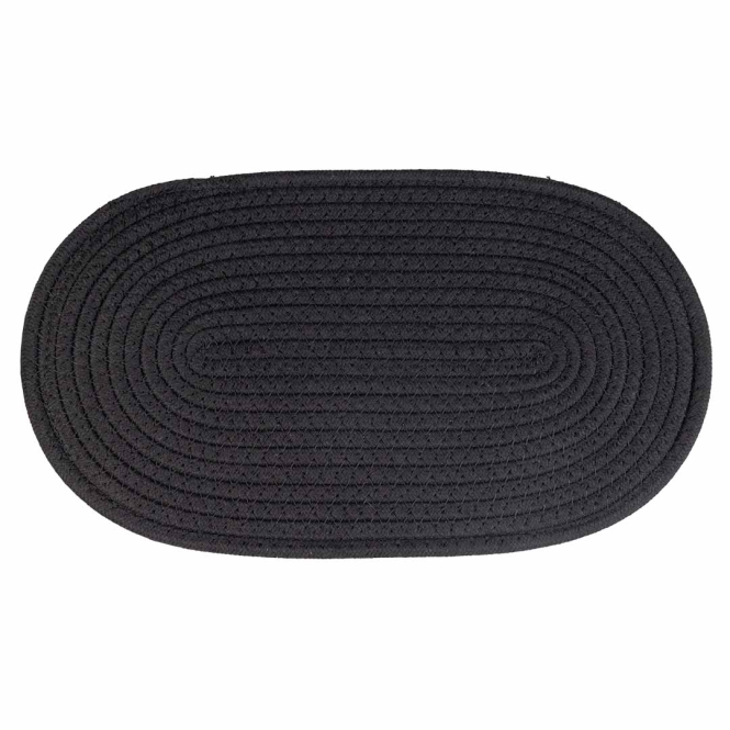 D&D Napfunterlage Phil - Schwarz - 35 x 20 cm