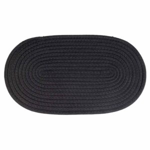 D&D Napfunterlage Phil - Schwarz - 55 x 32 cm