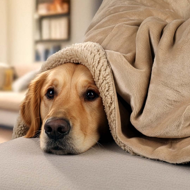 D&D Home Decke Koppenhagen - Creme – Bild 3