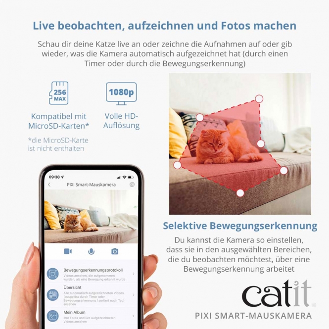 Catit PIXI Smart-Mauskamera – Bild 3