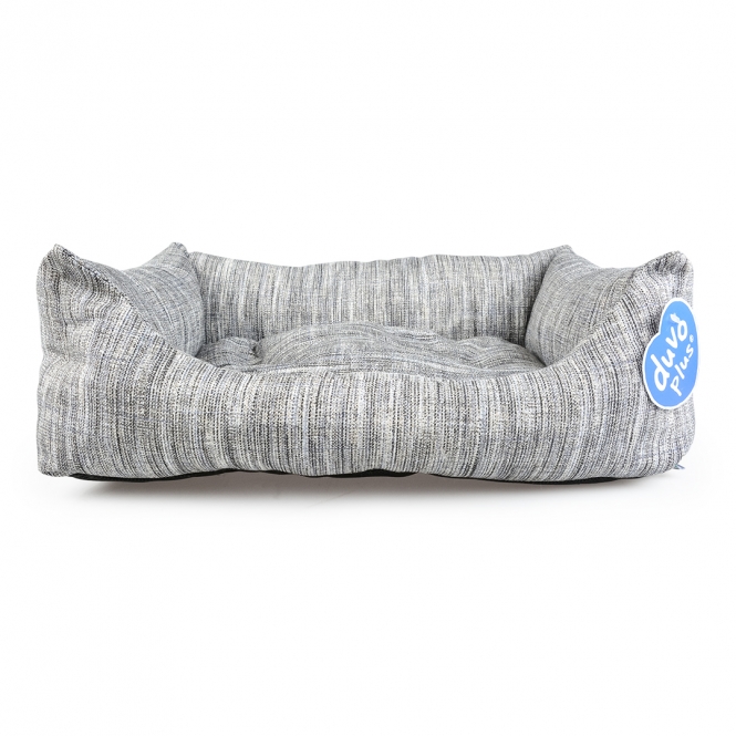 Duvo Hundebett Cliff rechteckig - grau - 110 x 85 x 22 cm – Bild 3