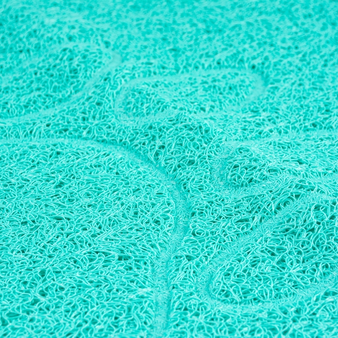 Duvoplus Toiletten-Vorleger rund - petrolblau – Bild 3