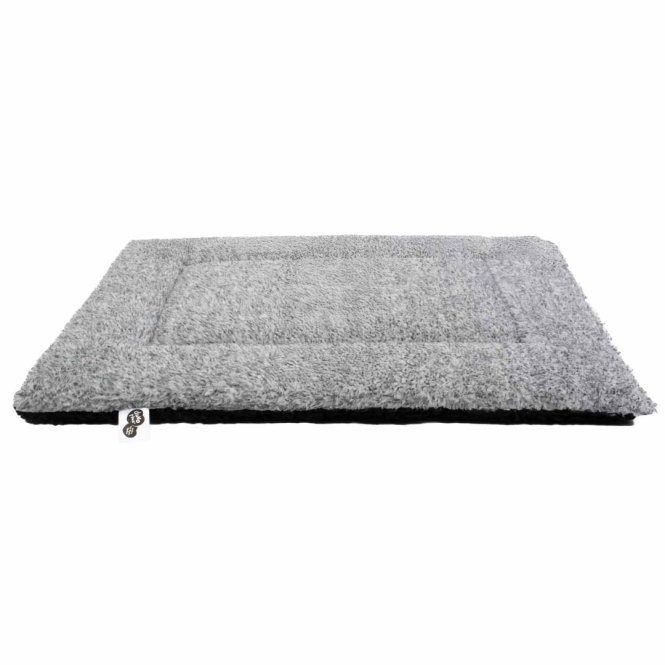 Duvoplus Hundematte Sherpa ECO - Grau - 107 x 71cm – Bild 3