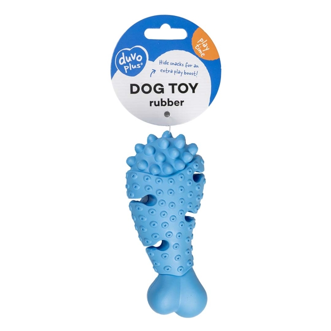 Duvoplus Futterspielzeug Griplay Drumstick - Blau – Bild 3
