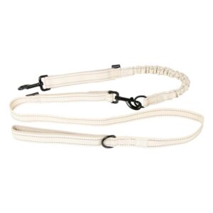 Duvoplus EXPLOR Ultimate Fit 2in1 Leine Fashion - antique white - 180cm - 25mm