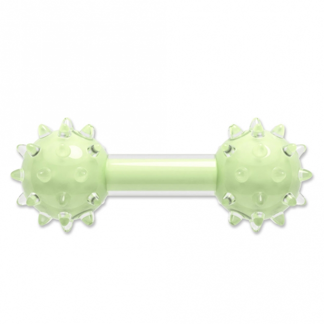 Zeus Duo Hantel mit Noppen und Minzduft – Bild 3