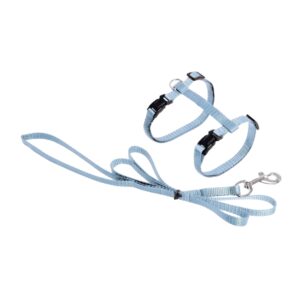 Karlie ASP Katzengeschirr mit Leine - Hellblau